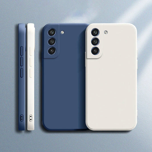 Elegante Handyhülle | Silikon Schutzhülle für Samsung Galaxy S21 Plus mit Stoßfestigkeit | Optimaler Schutz und angenehme Haptik 0